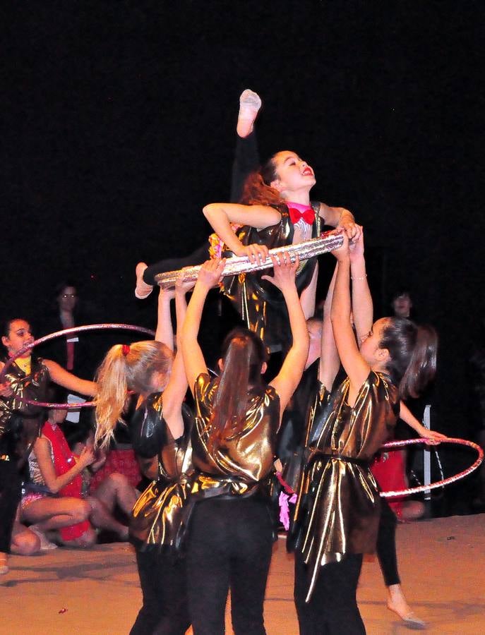 Acrobacias a ritmo navideño