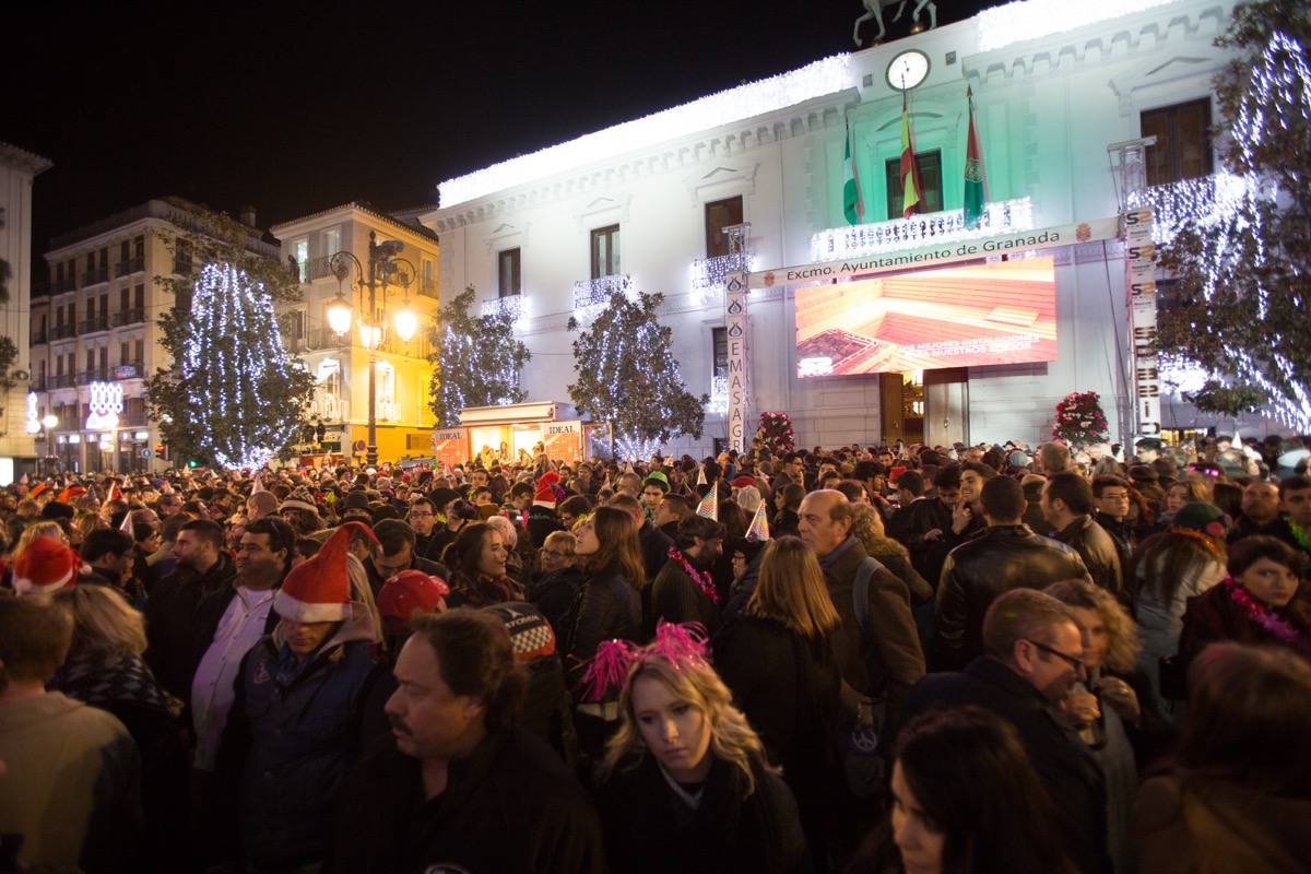 Granada celebra la Nochevieja