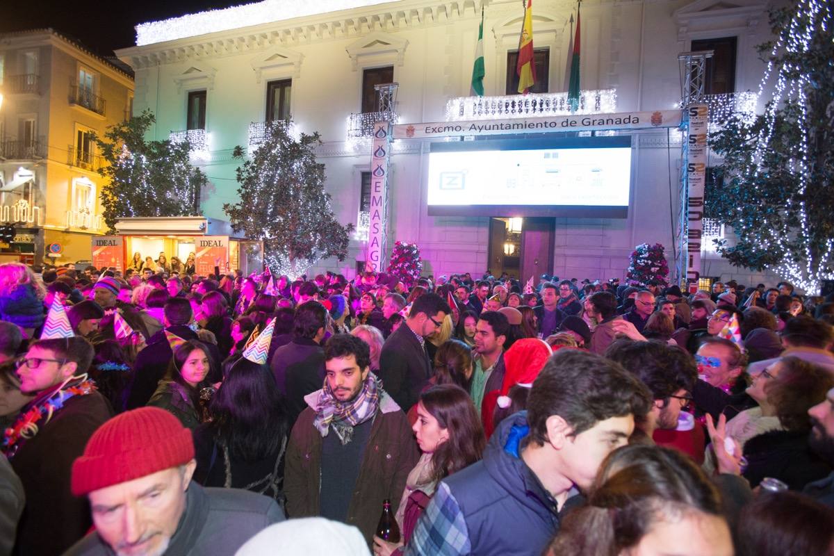 Granada celebra la Nochevieja