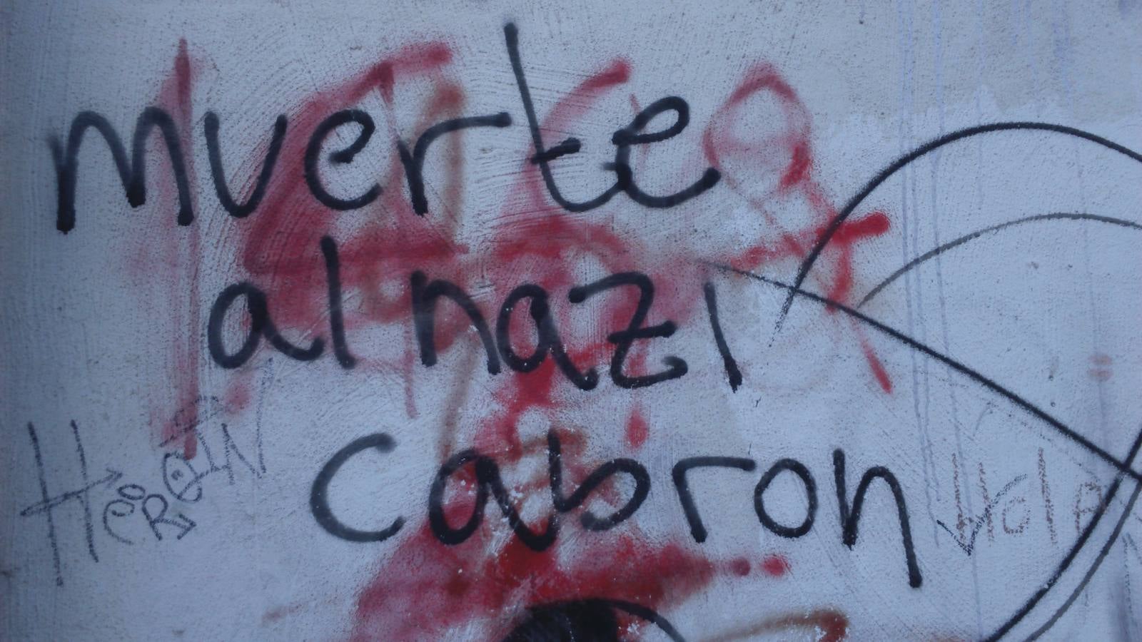 Graffitis granadinos que dañan la vista