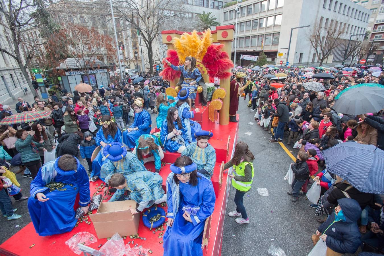 La Cabalgata de Reyes en Granada capital (I)