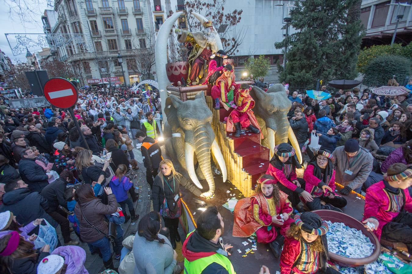 La Cabalgata de Reyes en Granada capital (I)