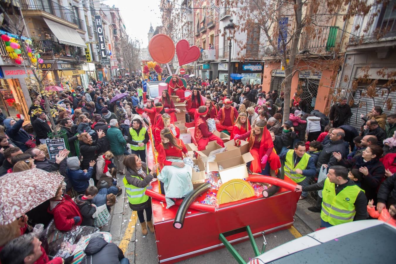La Cabalgata de Reyes en Granada capital (I)