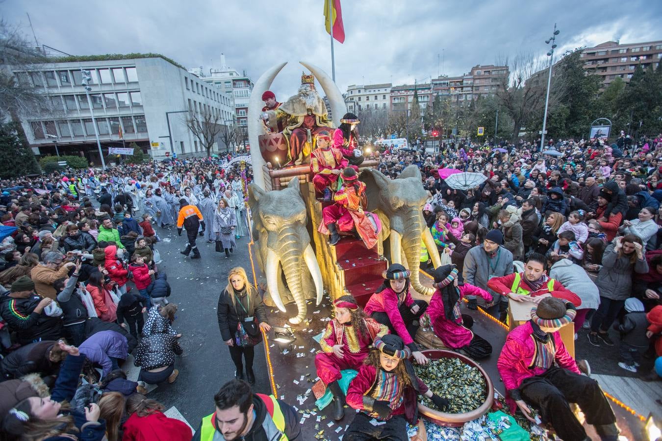 La Cabalgata de Reyes en Granada capital (I)