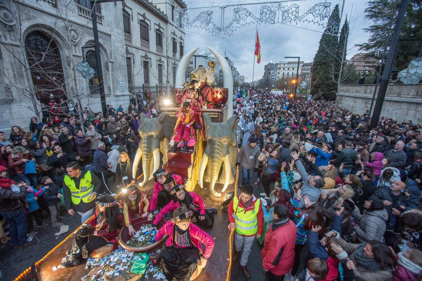La Cabalgata de Reyes en Granada capital (I)