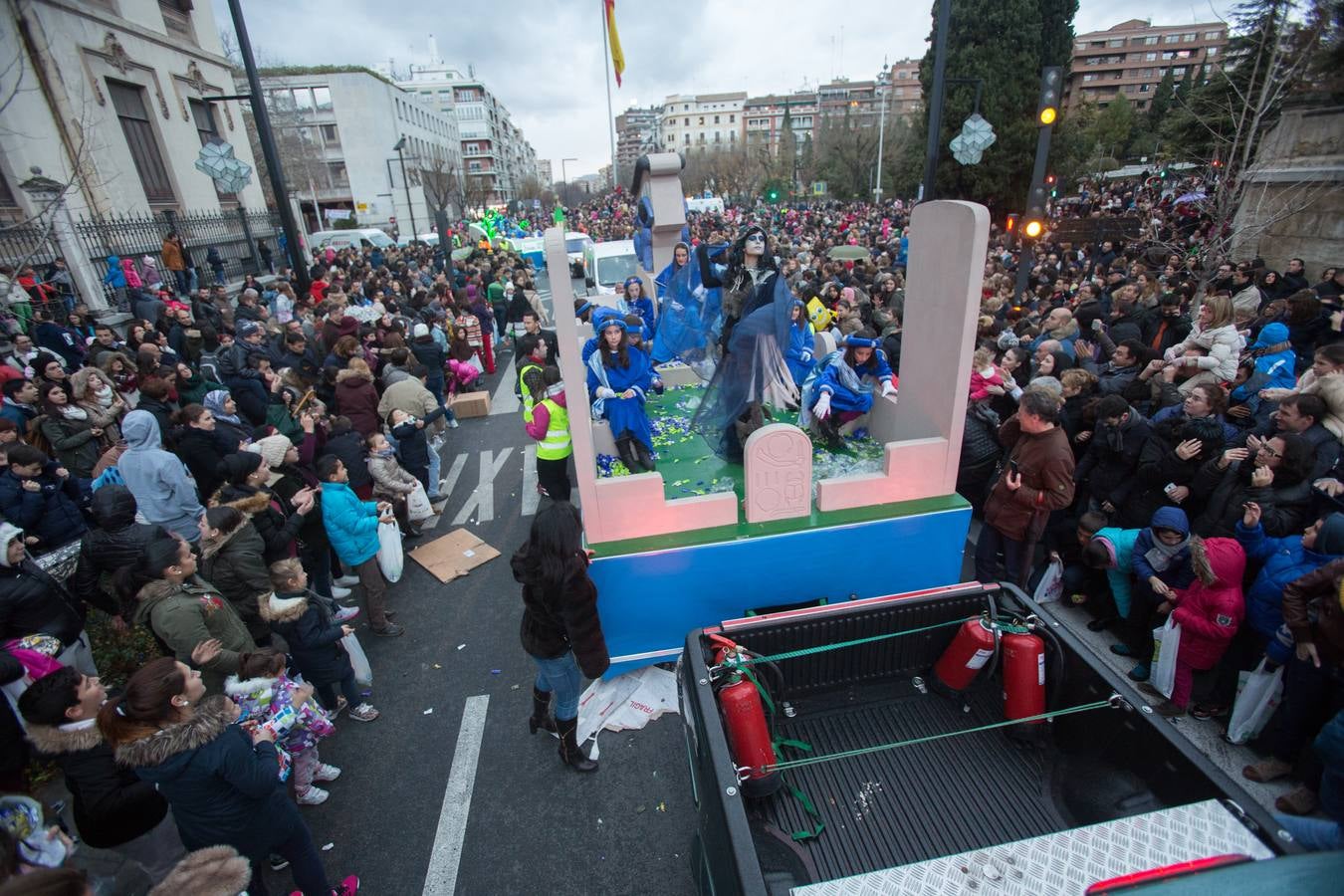 La Cabalgata de Reyes en Granada capital (I)