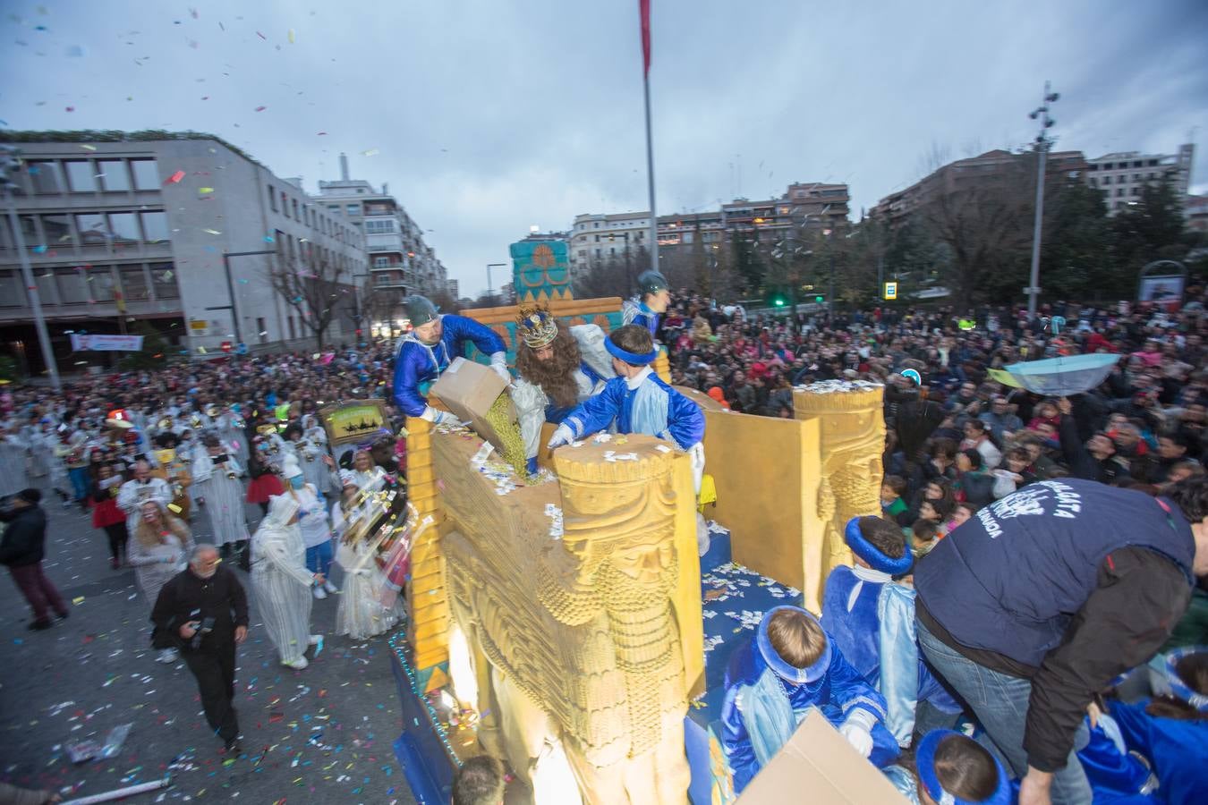 La Cabalgata de Reyes en Granada capital (I)