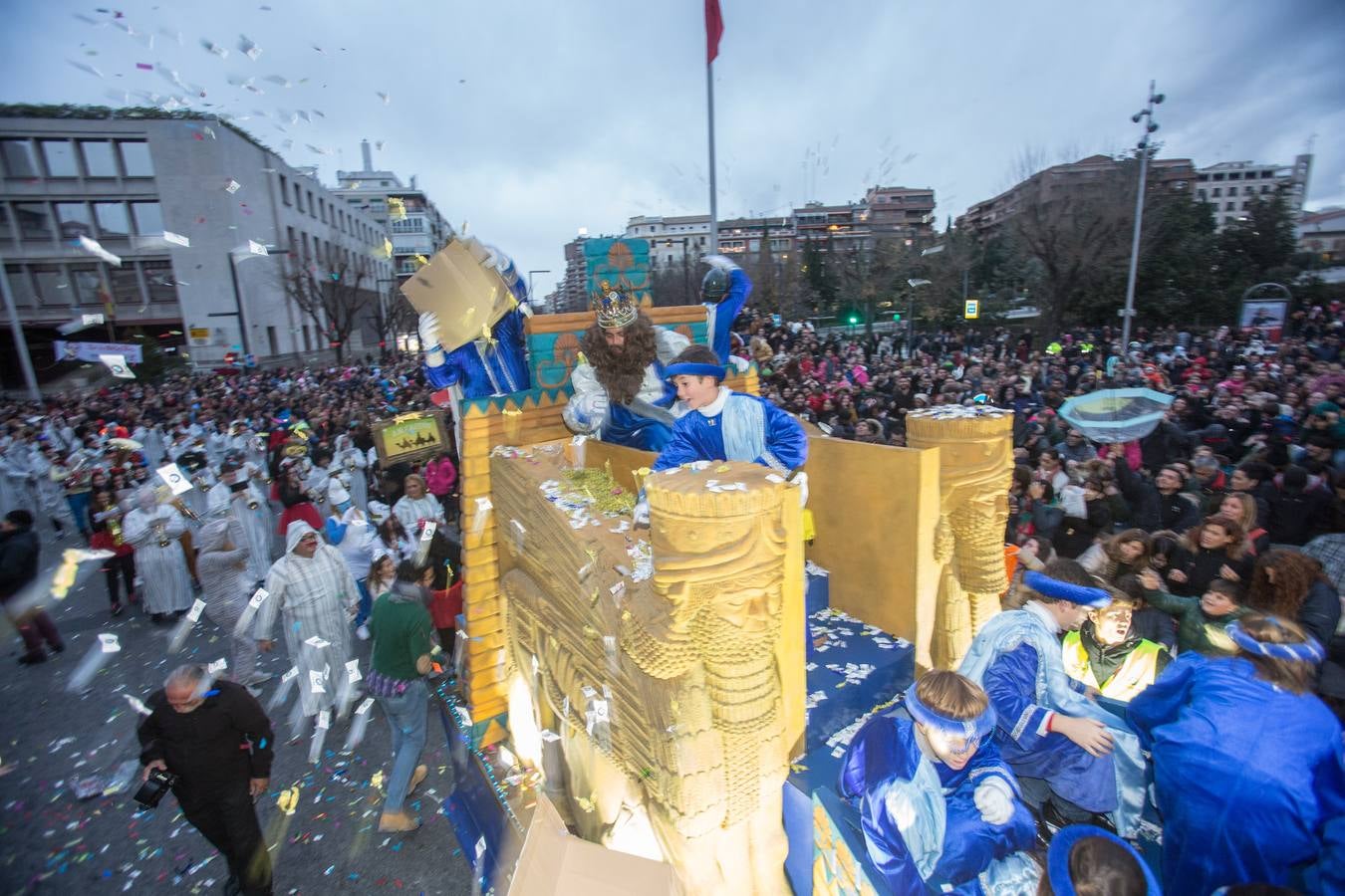 La Cabalgata de Reyes en Granada capital (I)
