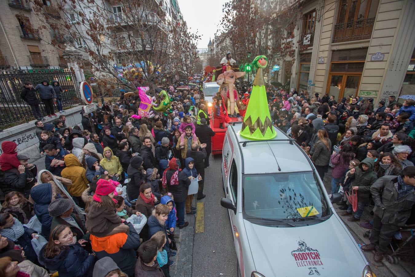 La Cabalgata de Reyes en Granada capital (I)