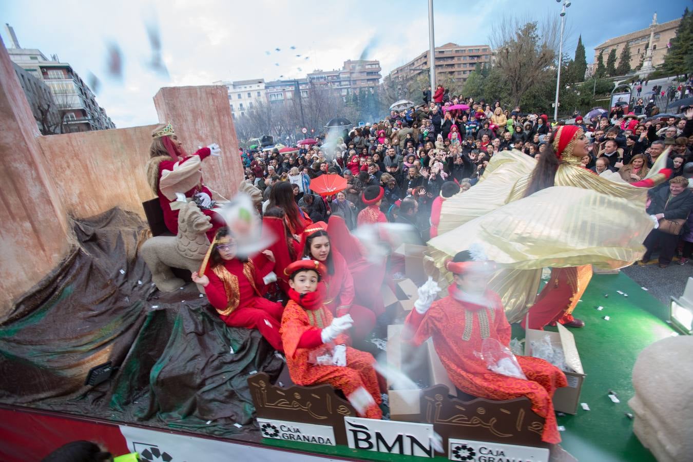 La Cabalgata de Reyes en Granada capital (I)