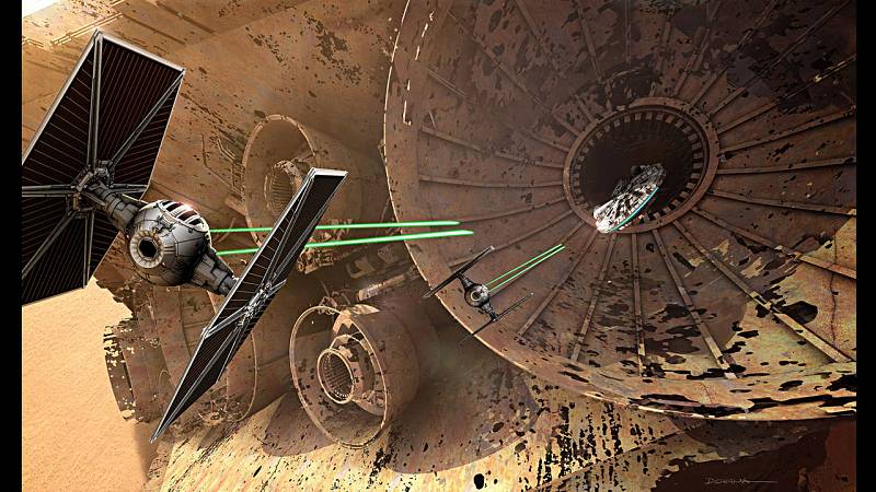 &#039;Star Wars&#039;: La Fuerza del arte en la película más taquillera de la historia