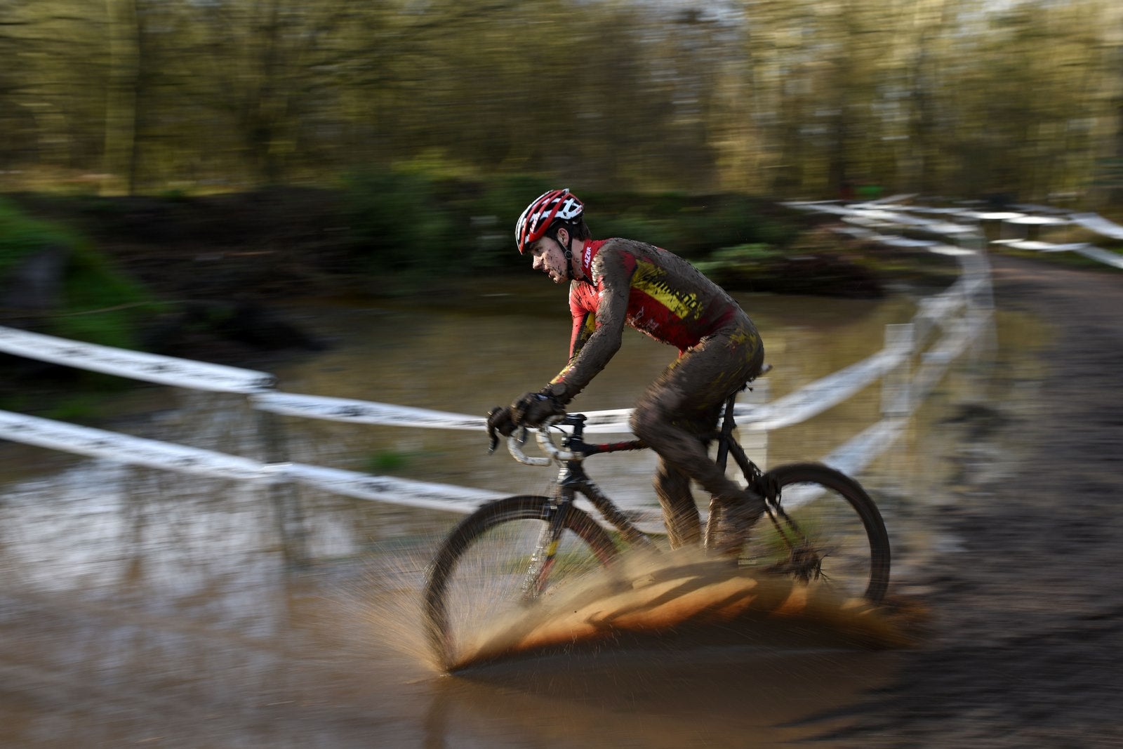 Campeonatos Ciclo-Cross en Shrewsbury Sports Village 2016 Shrewsbury, Inglaterra central.
