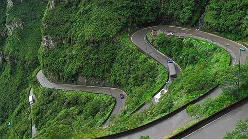 Carretera de la Serra do Rio do Rastro. 