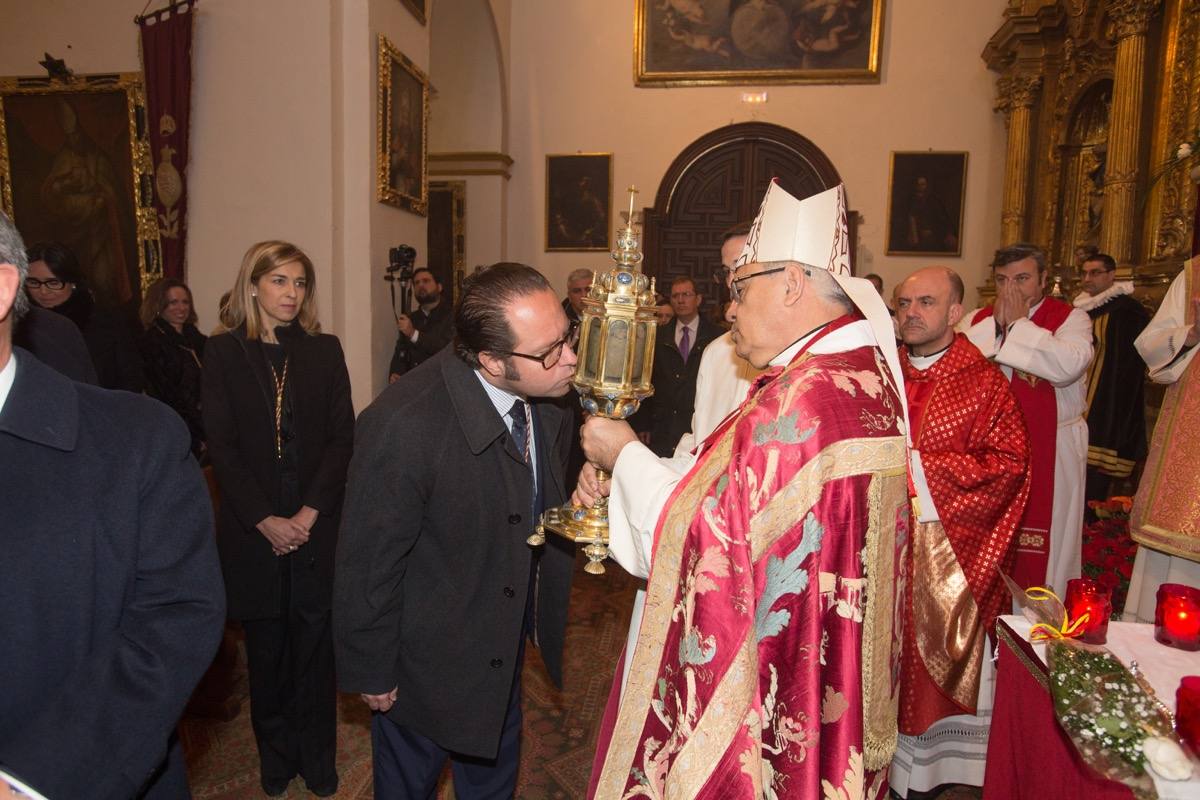 Misa en la Abdía del Sacromonte en honor a San Cecilio