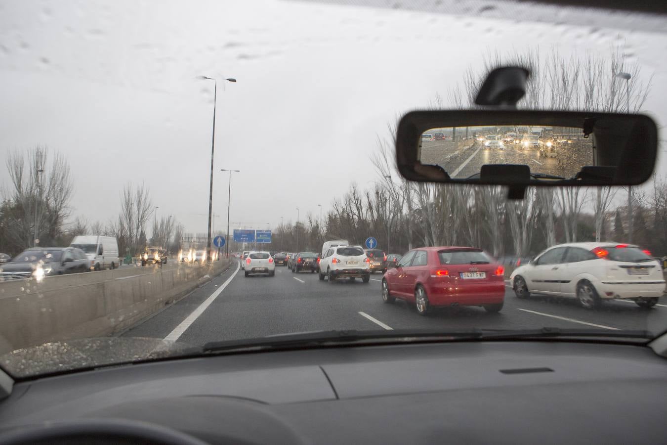 Viernes de lluvia fina en Granada