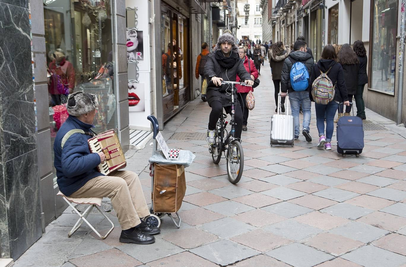 Viernes de lluvia fina en Granada