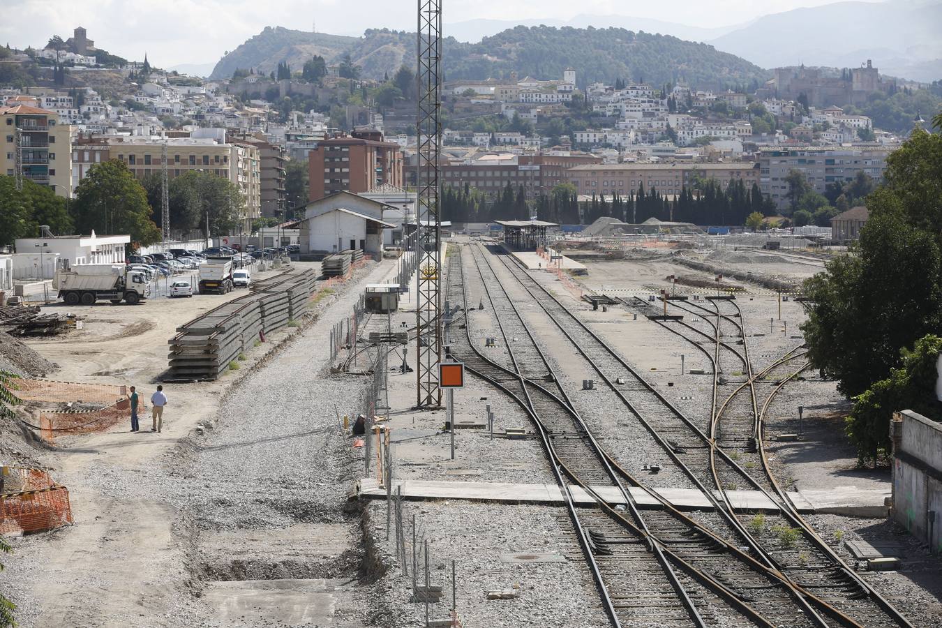 Septiembre 2015. La estación, cuando faltaban cien días para acabar 2015. Apenas se había tocado.