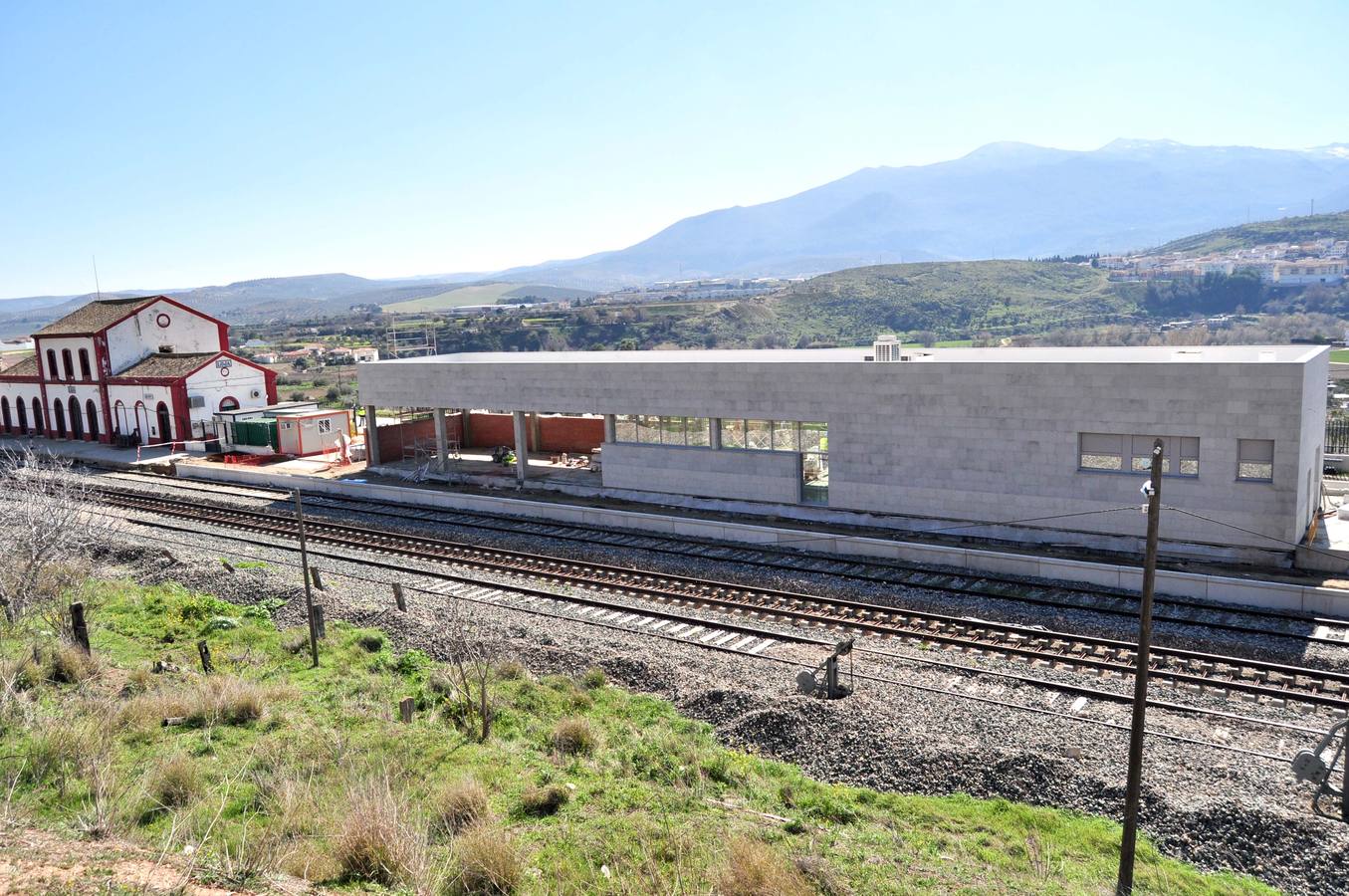 La nueva estación sí está en obras.