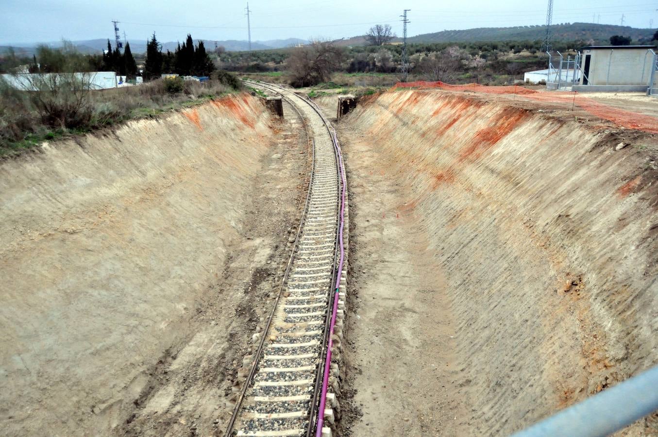 Zona de Plines, sin trabajadores.