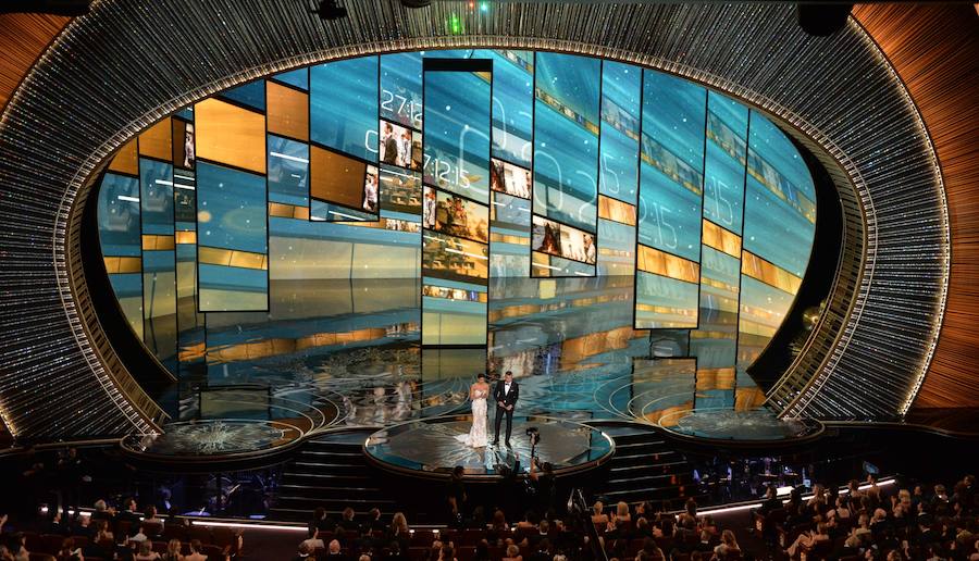 El lujoso Dolby Theater durante la ceremonia.