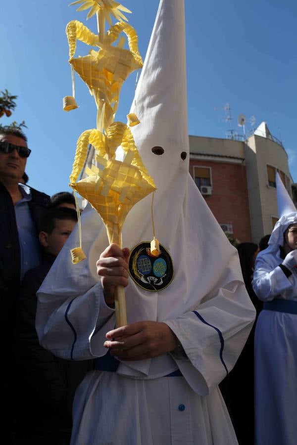 &#039;La Borriquilla&#039; se lució rodeada de luz