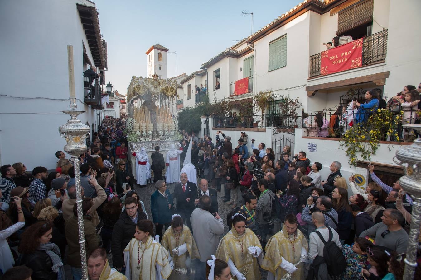 Aurora blanca del Albaicín