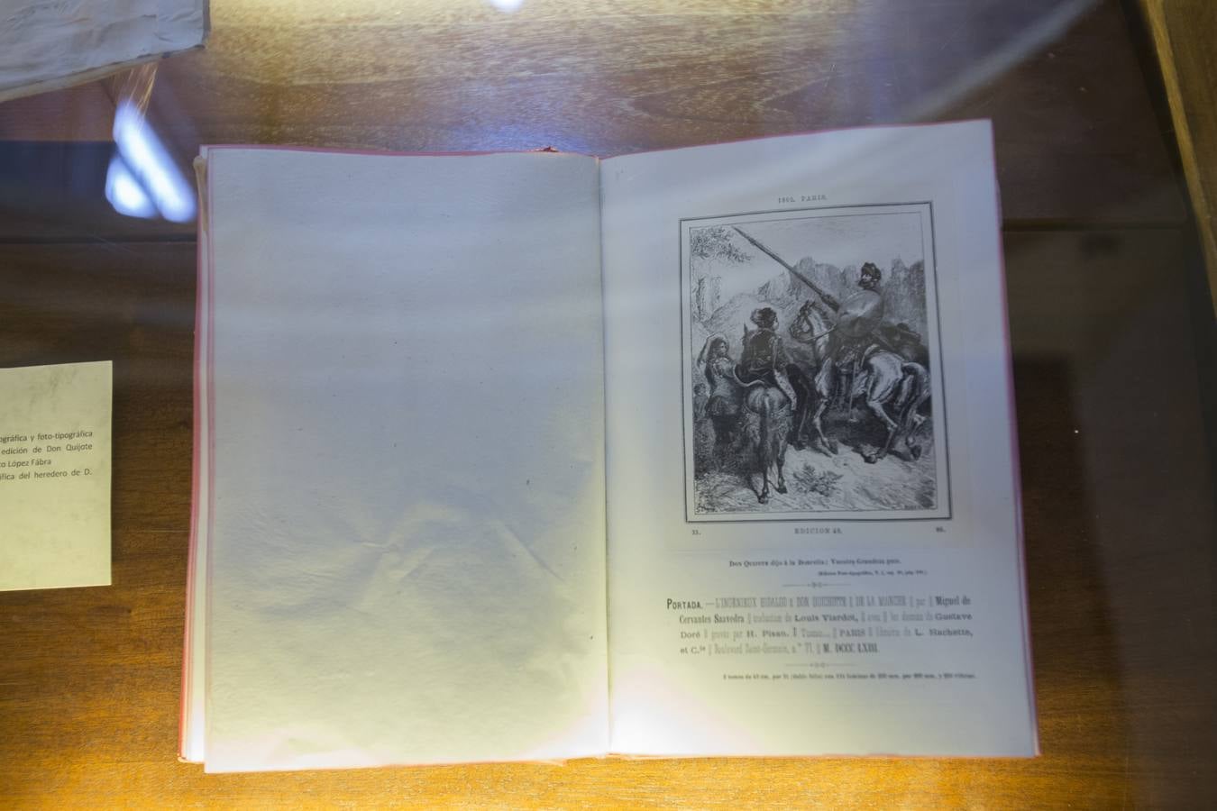 La Biblioteca del Hospital Real reúne ediciones antiguas y raras de Cervantes