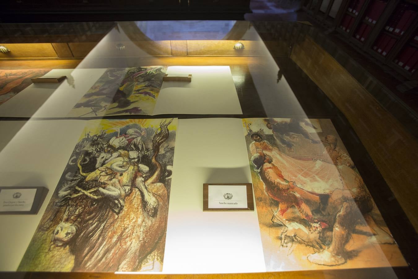 La Biblioteca del Hospital Real reúne ediciones antiguas y raras de Cervantes