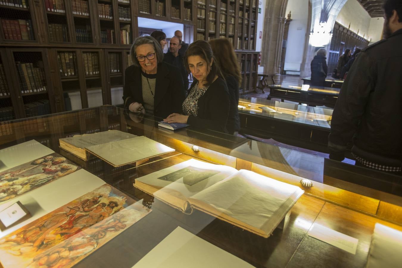La Biblioteca del Hospital Real reúne ediciones antiguas y raras de Cervantes