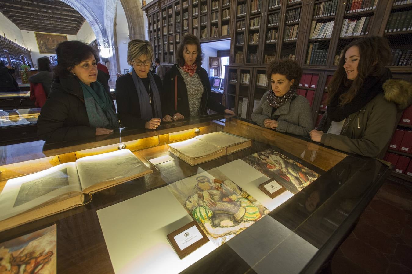 La Biblioteca del Hospital Real reúne ediciones antiguas y raras de Cervantes