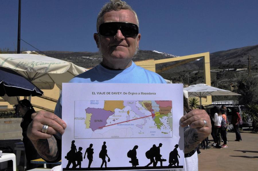 Órgiva se vuelca con los refugiados en Macedonia