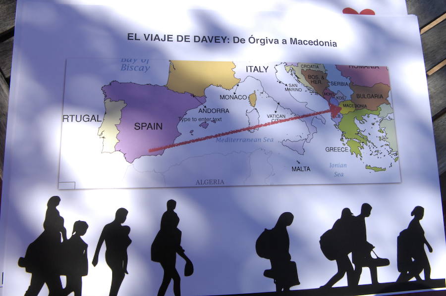 Órgiva se vuelca con los refugiados en Macedonia