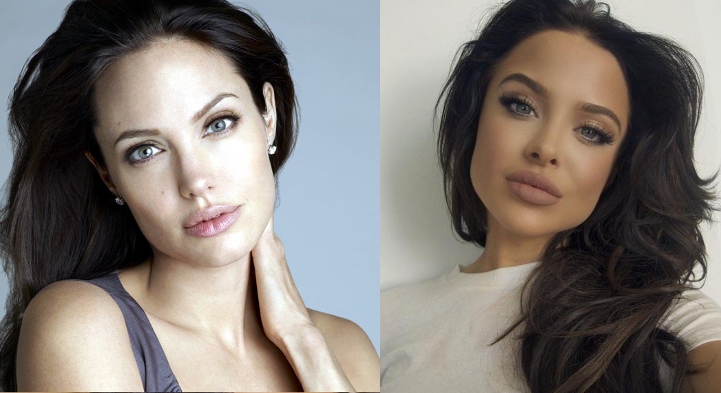 La sorprendete doble de Angelina Jolie