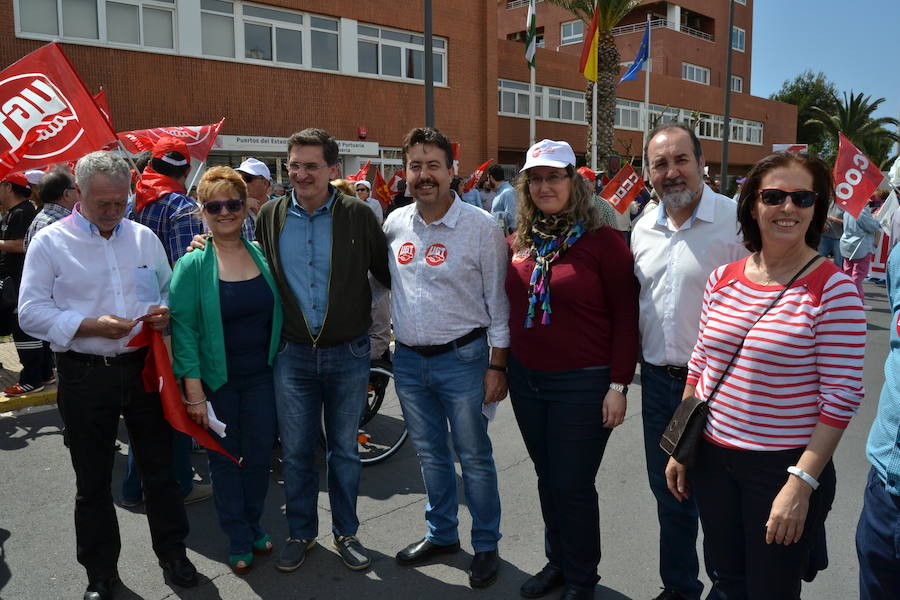 Almería sale a la calle por el Primero de Mayo