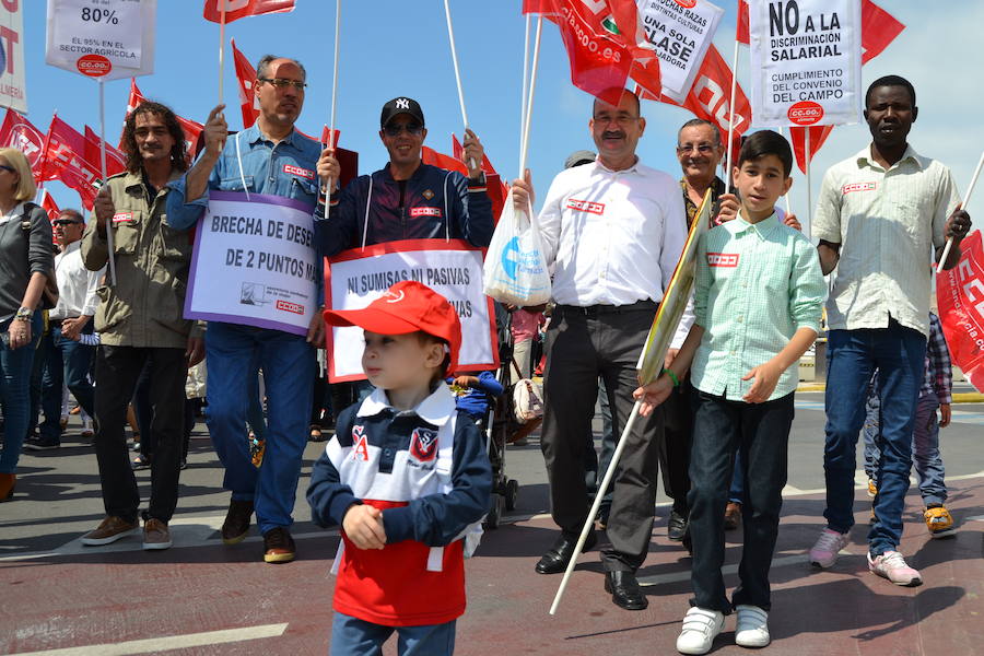 Almería sale a la calle por el Primero de Mayo
