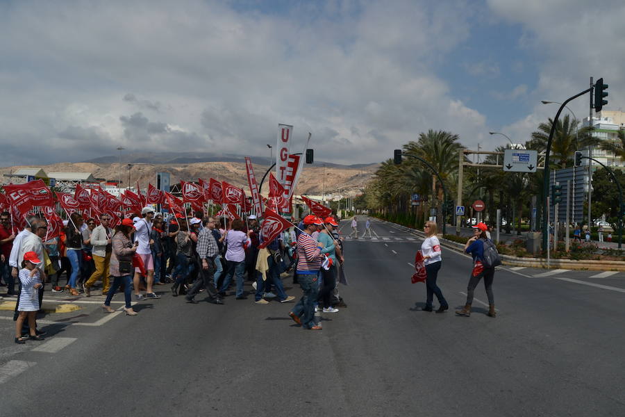 Almería sale a la calle por el Primero de Mayo