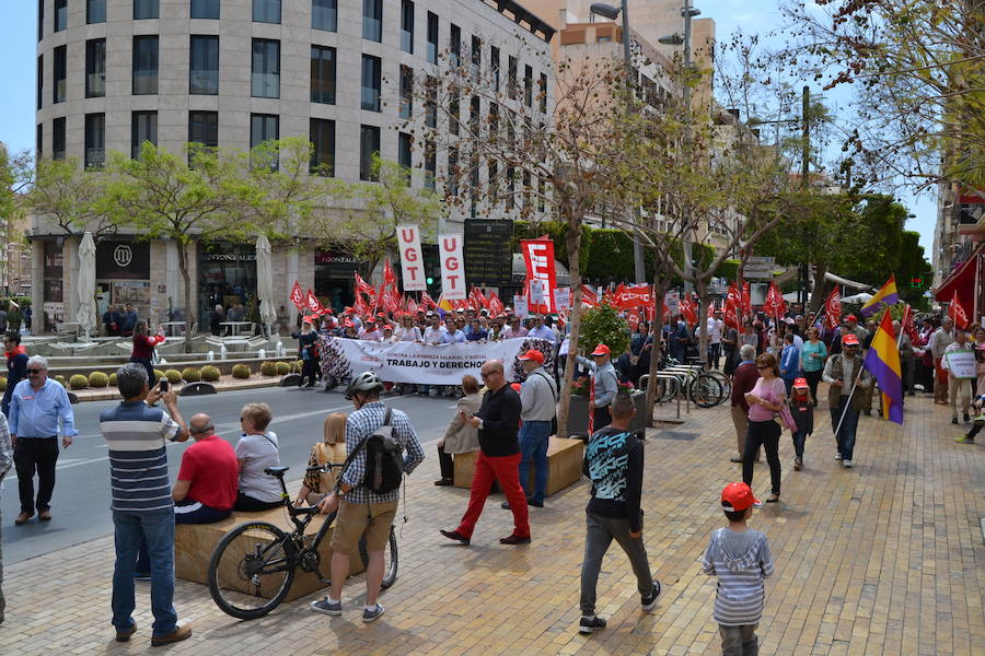 Almería sale a la calle por el Primero de Mayo