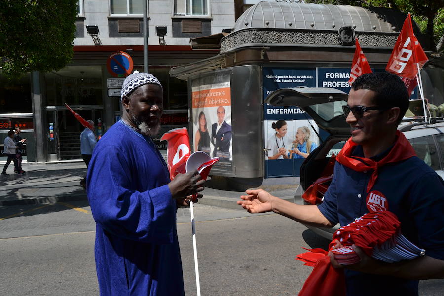 Almería sale a la calle por el Primero de Mayo