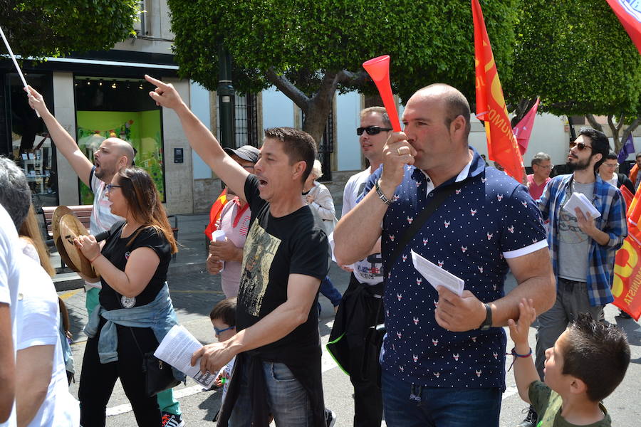 Almería sale a la calle por el Primero de Mayo