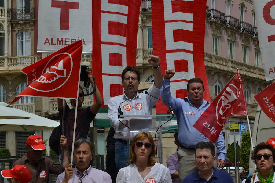 Almería sale a la calle por el Primero de Mayo