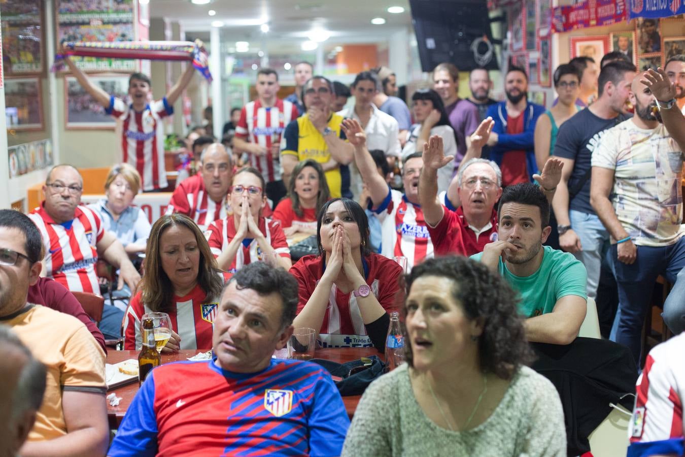 La pasión se desata en la &#039;casa&#039; del Atlético en Granada