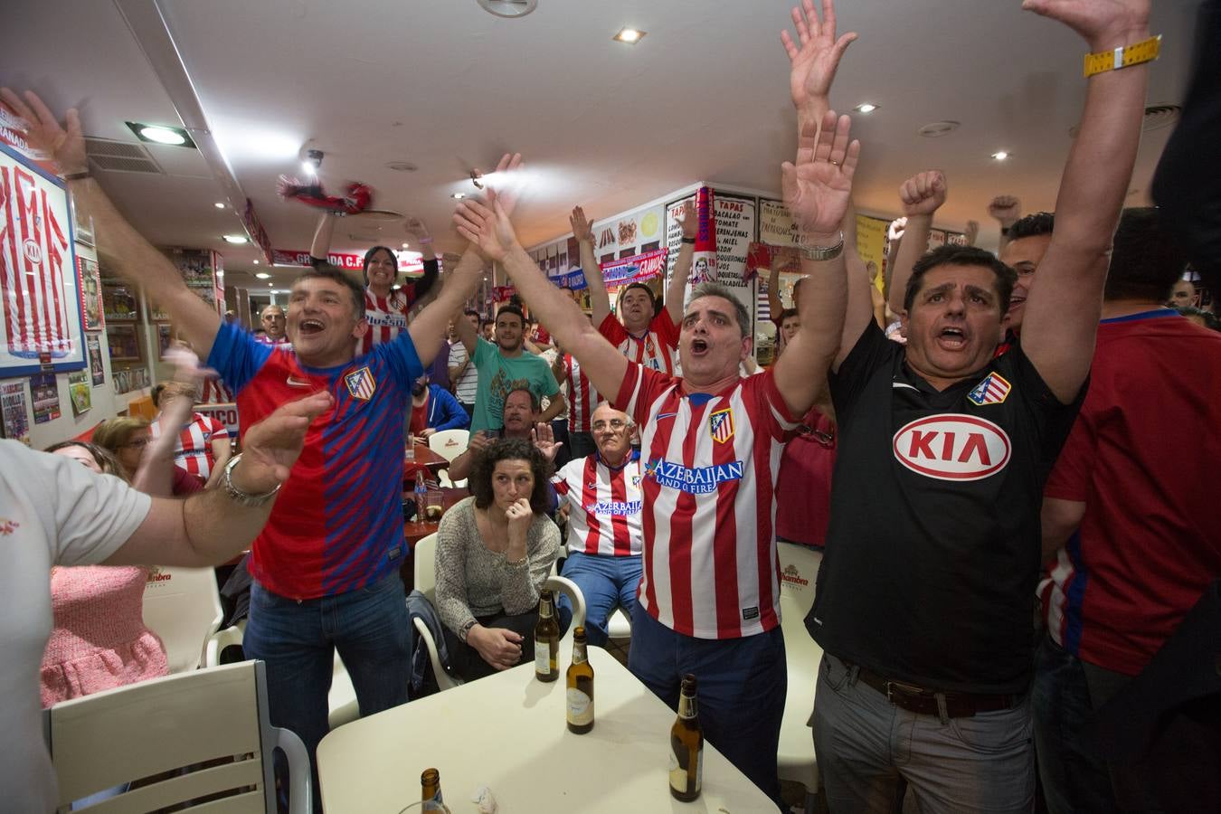 La pasión se desata en la &#039;casa&#039; del Atlético en Granada