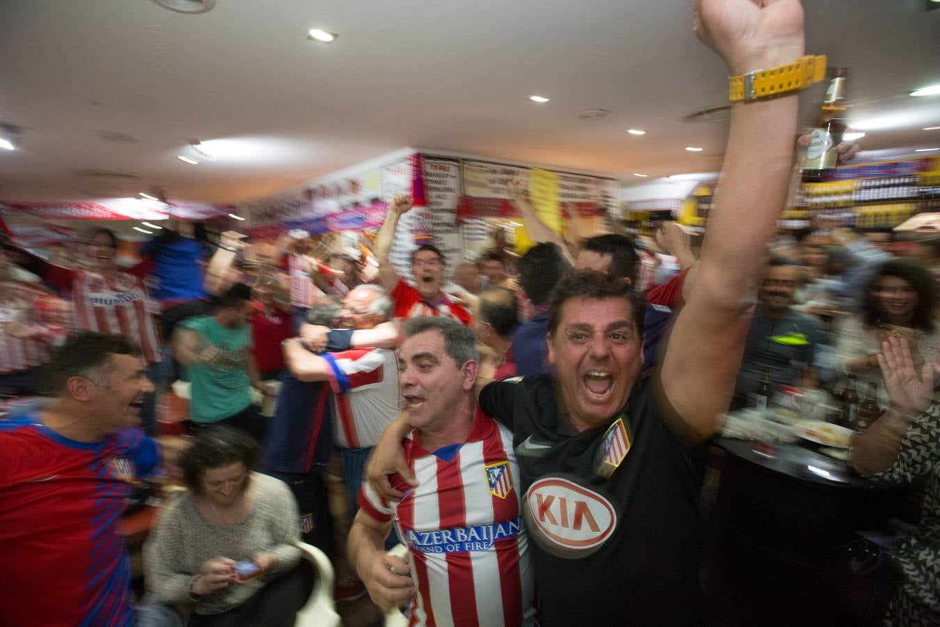 La pasión se desata en la &#039;casa&#039; del Atlético en Granada