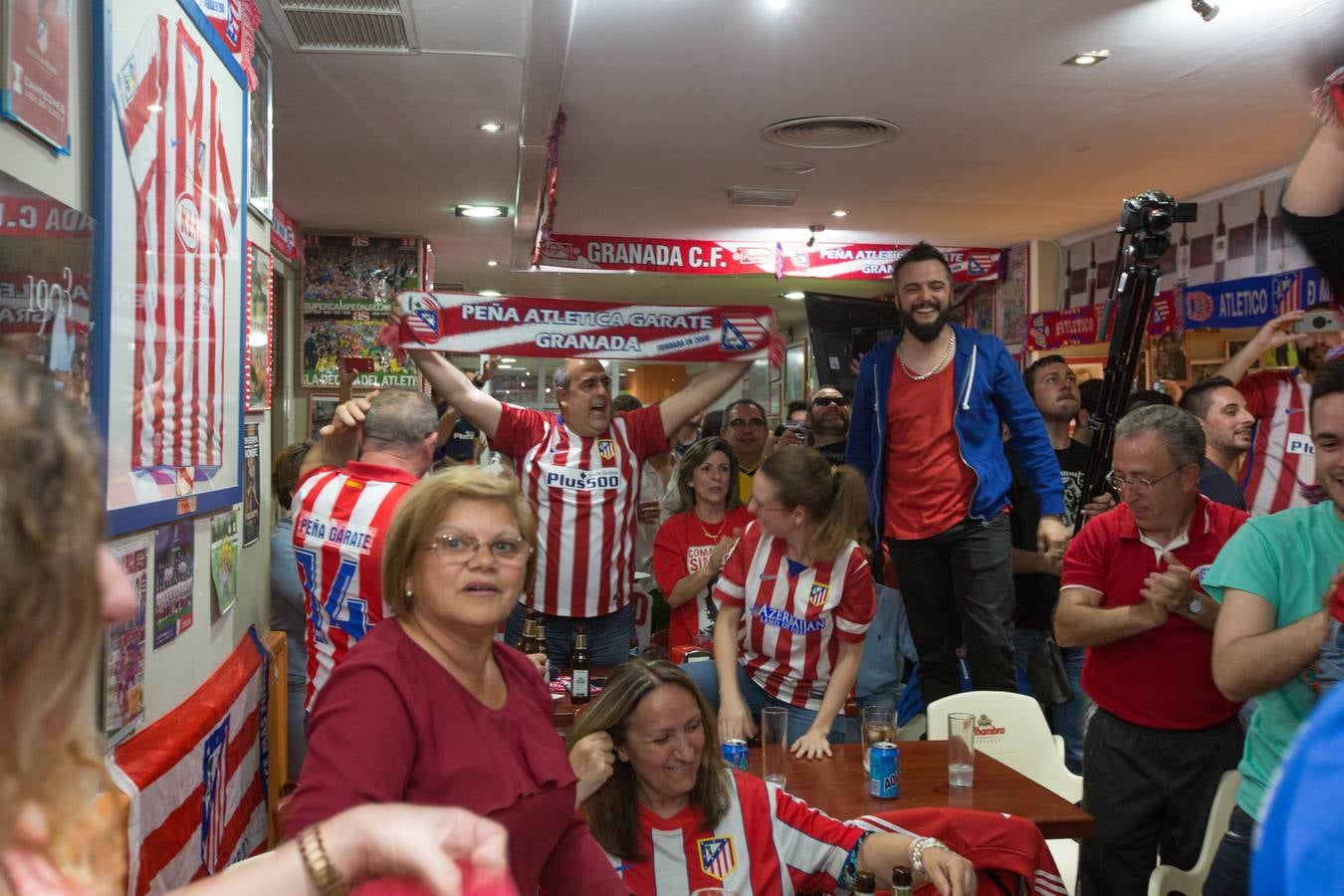 La pasión se desata en la &#039;casa&#039; del Atlético en Granada