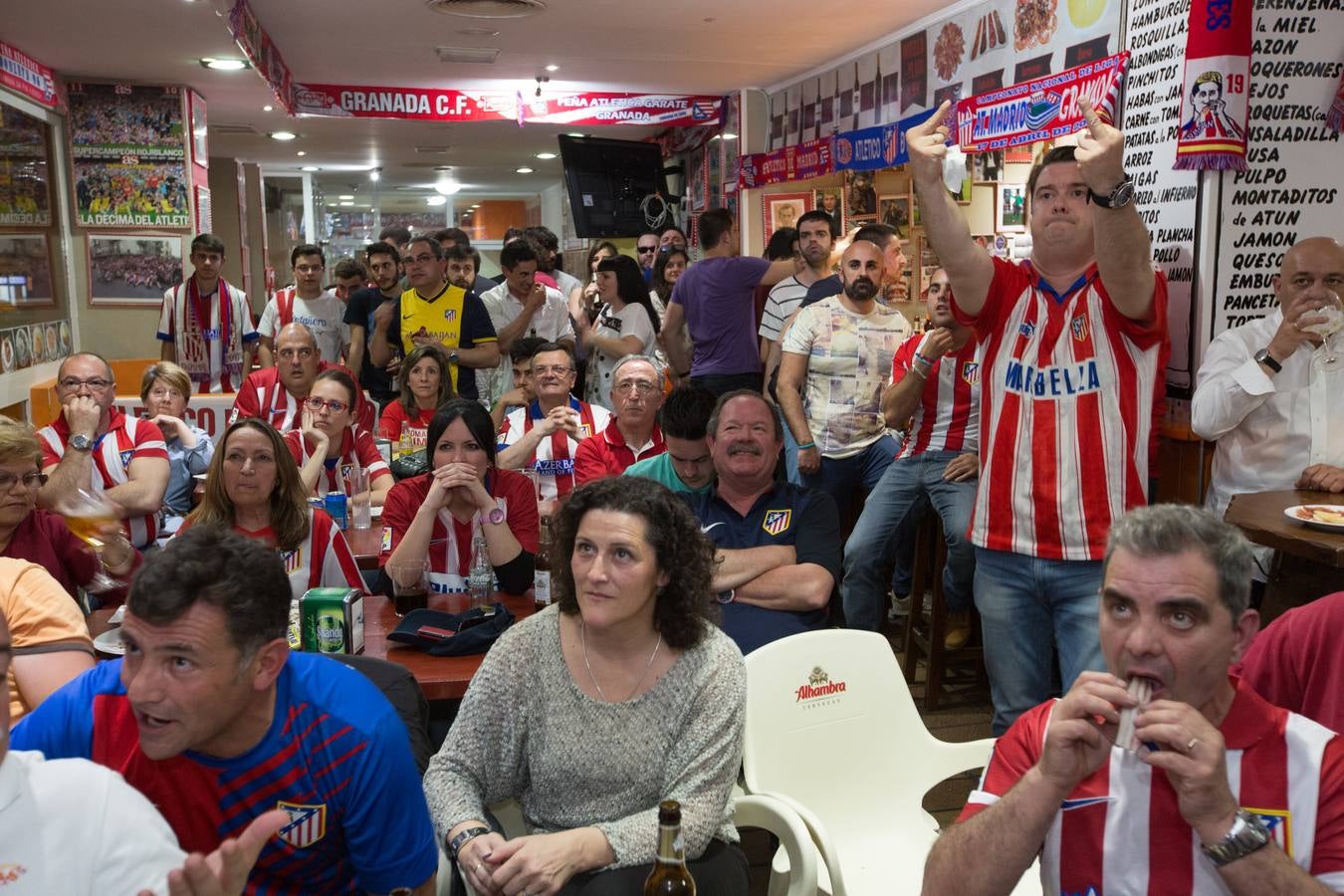 La pasión se desata en la &#039;casa&#039; del Atlético en Granada