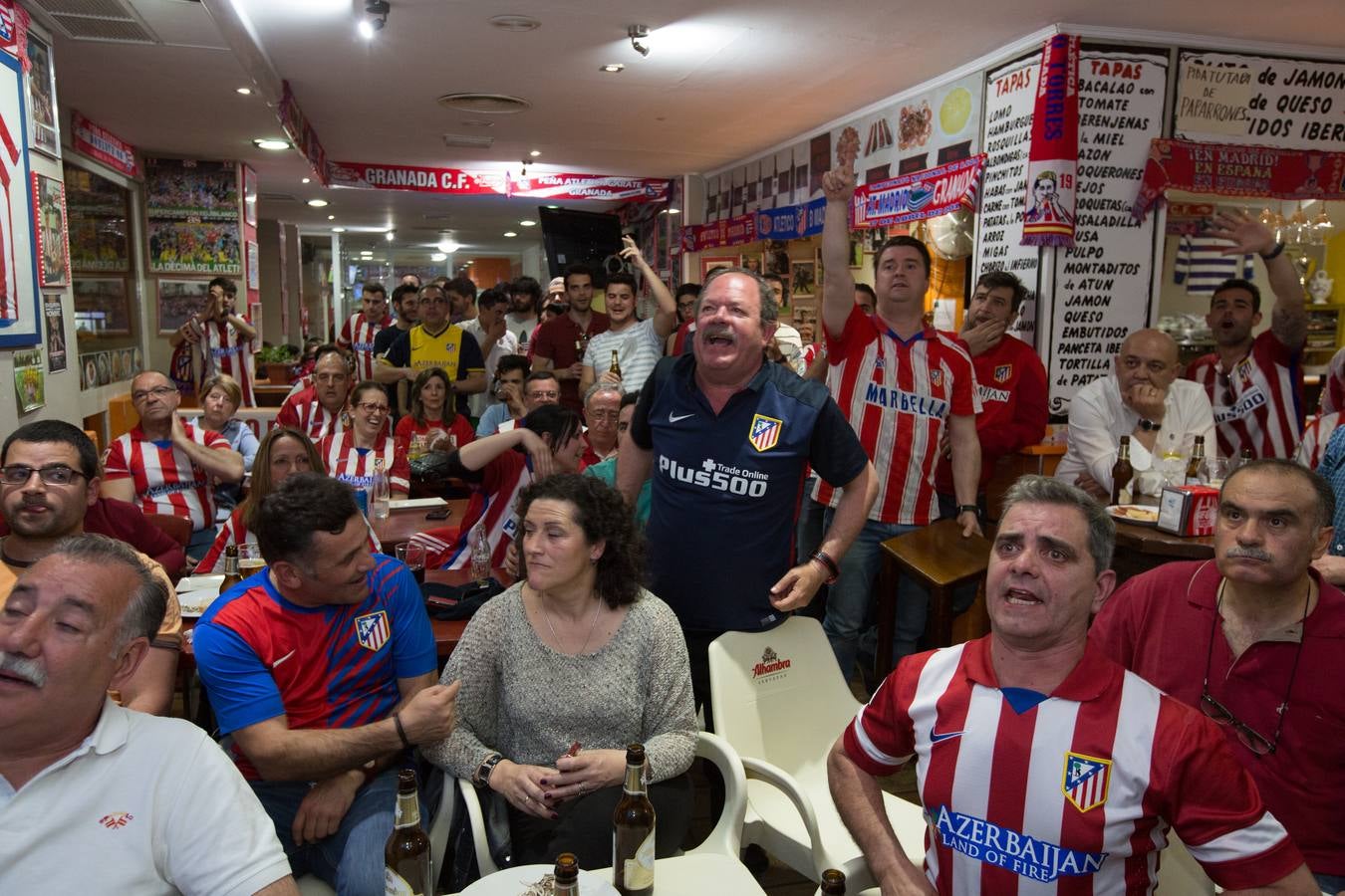 La pasión se desata en la &#039;casa&#039; del Atlético en Granada