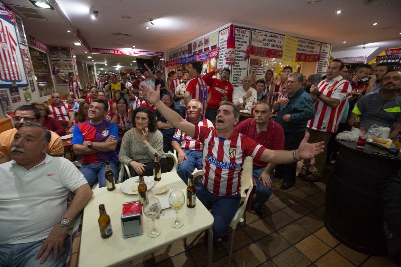 La pasión se desata en la &#039;casa&#039; del Atlético en Granada