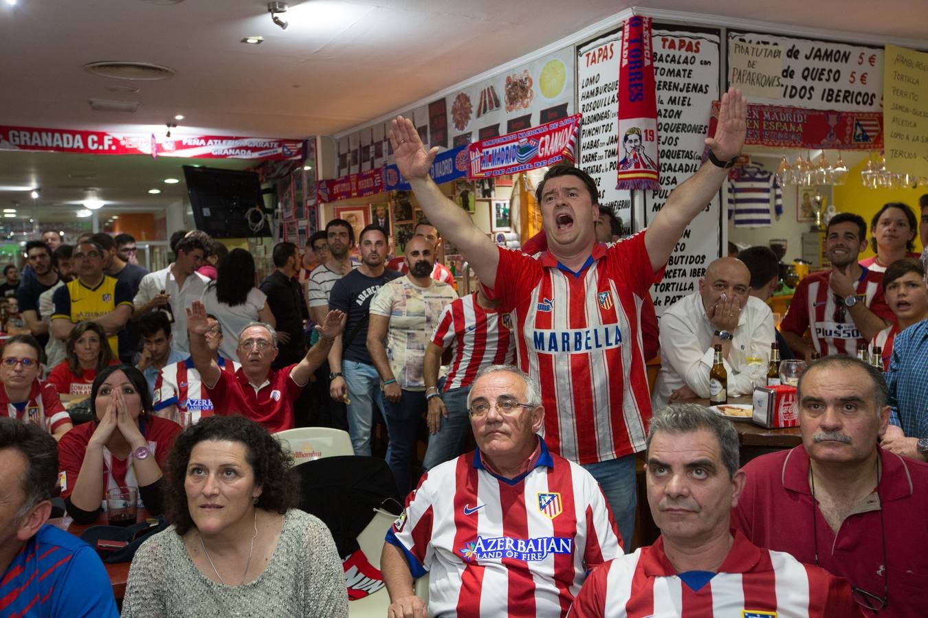 La pasión se desata en la &#039;casa&#039; del Atlético en Granada