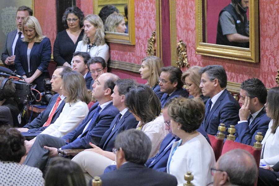 Pleno de investidura de Paco Cuenca