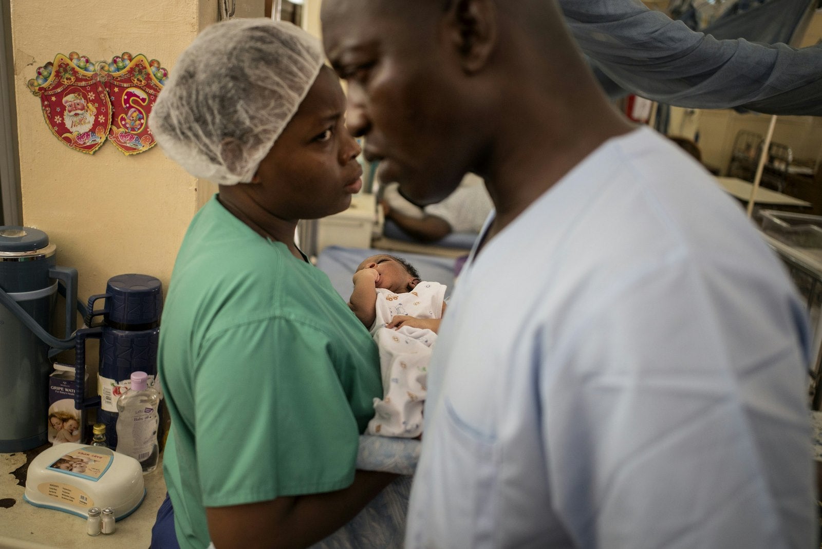 Sala de maternidad del Hospital de Maternidad Princesa Christian en Freetown